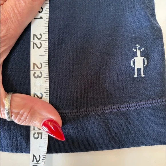 Smartwool Navy and Gray Long Sleeve Women's Top. Excellent Condition - Picture 9 of 11
